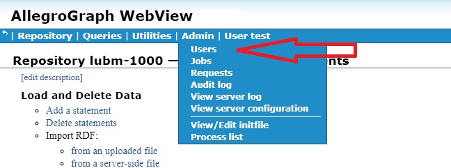 Adding a user